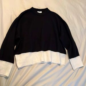Color block sweater
